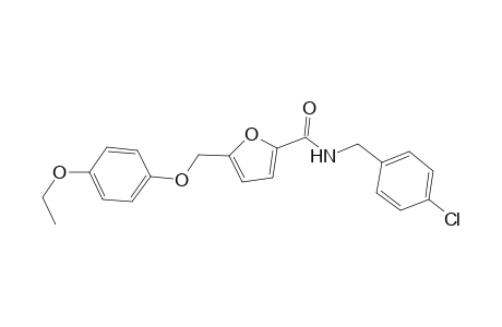 N-(4-chlorobenzyl)-5-[(4-ethoxyphenoxy)methyl]-2-furamide