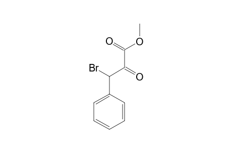 Methyl-3-bromo-3-phenyl-2-oxopropanoate