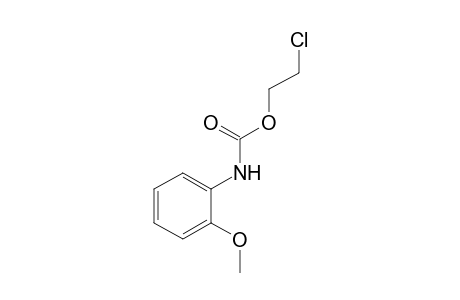 o-methoxycarbanilic acid, 2-chloroethyl ester