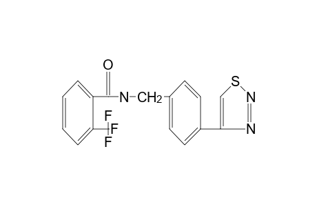 N-[p-(1,2,3-thiadiazol-4-yl)benzyl]-alpha,alpha,alpha-trifluoro-o-toluamide