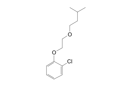 2-(2-Chlorophenoxy)ethanol, 3-methylbutyl ether