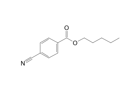 4-Cyanobenzoic acid, pentyl ester