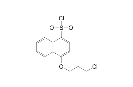 4-(3-chloropropoxy)-1-naphthalenesulfonyl chloride