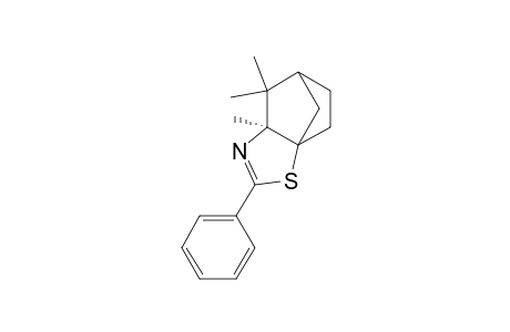 (5S)-5,6,6-trimethyl-3-phenyl-2-thia-4-azatricyclo[5.2.1.0(1,5)]dec-3-ene