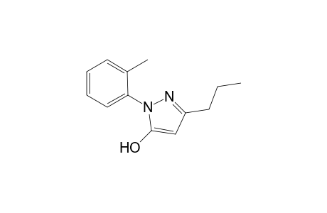 1H-pyrazol-5-ol, 1-(2-methylphenyl)-3-propyl-