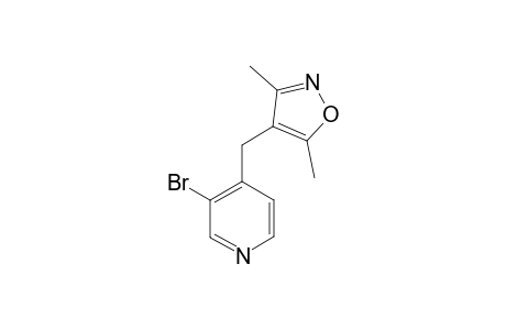 4-((3-bromopyridin-4-yl)methyl)-3,5-dimethylisoxazole