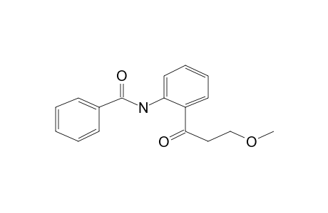 Benzamide, N-[2'-(3-methoxy-1-propanoyl)phenyl]-