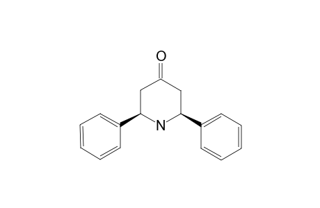 cis-2,6-Diphenyl-4-piperidone