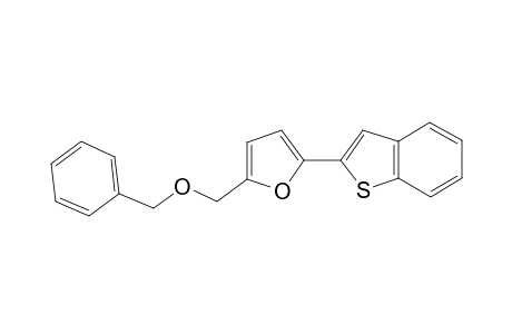 2-(Benzo[b]thiophen-2-yl)-5-((benzyloxy)methyl)furan