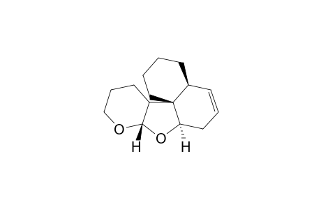 2,3,4,4a,7,7a,8a,11,12,12a-Decahydro-1H,10H-benzo[d]pyrano[2,3-b]benzofuran