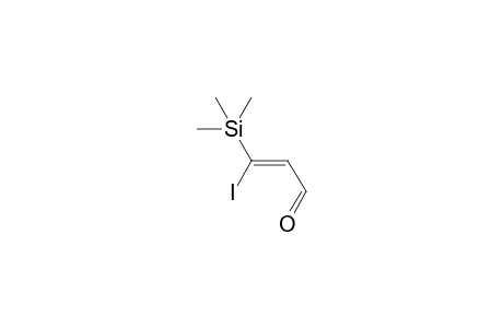 (Z)-3-Iodo-3-(trimethylsilyl)acrylaldehyde