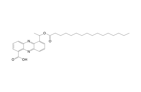 6-[1-(Palmitoyloxy)ethyl]-1-phenazinecarboxylic acid
