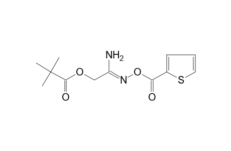 O-(2-thenoyl)glycolamidoxime, pivalate (ester)