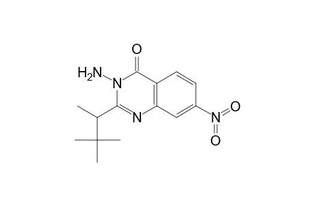3-Amino-7-nitro-2-(1,2,2-trimethyl-propyl)-quinazolin-4(3H)-one