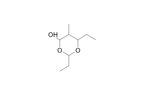 1,3-Dioxan-4-ol, 2,6-diethyl-5-methyl-