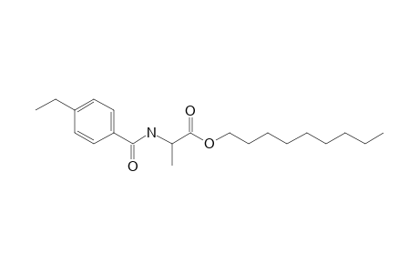 L-Alanine, N-(4-ethylbenzoyl)-, nonyl ester