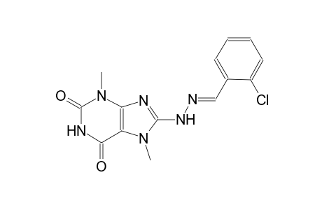 2-chlorobenzaldehyde (3,7-dimethyl-2,6-dioxo-2,3,6,7-tetrahydro-1H-purin-8-yl)hydrazone