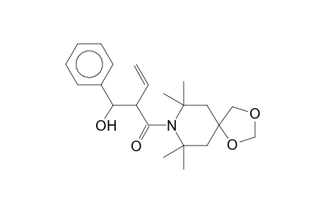 1,3-Dioxa-8-azaspiro[4.5]decane, 8-[2-(.alpha.-hydroxybenzyl)-3-propen-2-onyl]-7,7,9,9-tetramethyl-