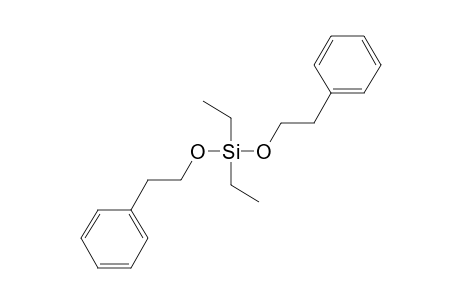 Silane, diethyldi(2-phenylethoxy)-