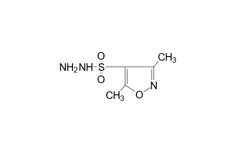 3,5-dimethyl-4-isoxazolsulfonic acid, hydrazide