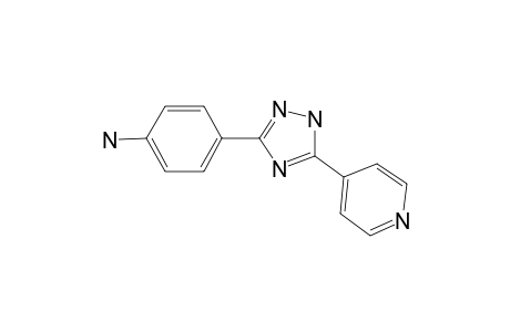 4-[5-(Pyridin-4-yl)-1H-1,2,4-triazol-3-yl]aniline