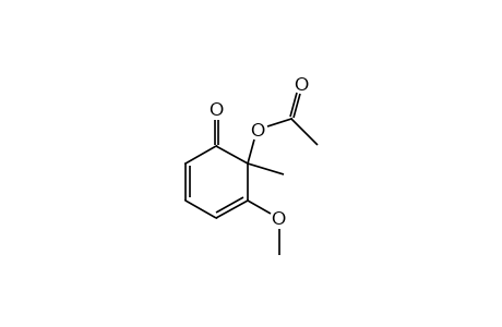 6-Hydroxy-5-methoxy-6-methyl-2,4-cyclohexadien-1-one, acetate