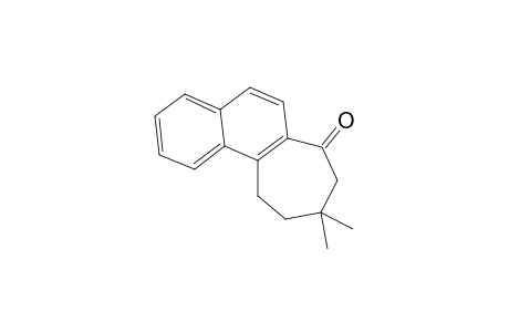 7H-Cyclohepta[a]naphthalen-7-one, 8,9,10,11-tetrahydro-9,9-dimethyl-
