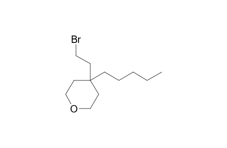 4-(2-Bromoethyl)-4-pentyl-oxane