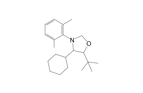 5-(tert-Butyl)-4-cyclohexyl-3-(2,6-dimethylphenyl)-1,3-oxazolidine