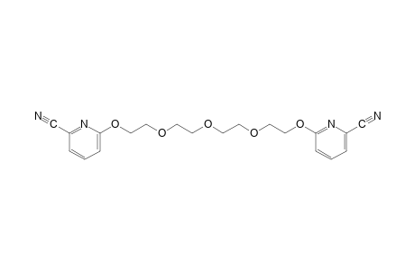 6,6'-[oxybis(ethyleneoxyethyleneoxy)]dipicolinonitrile