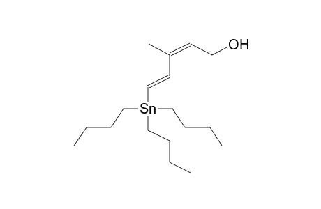 (1E,3Z)-1-TRIBUTYLSTANNYL-3-METHYLPENTA-1,3-DIEN-5-OL