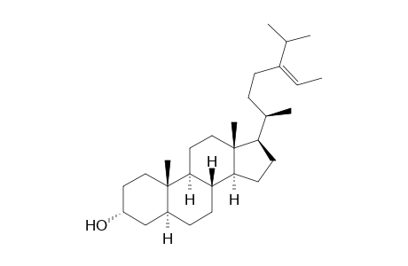 Stigmast-24(28)-en-3-ol, (3.alpha.,5.alpha.)-