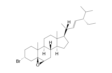 3-ALPHA-BROMO-5-BETA,6-BETA-EPOXY-STIGMAST-22-ENE