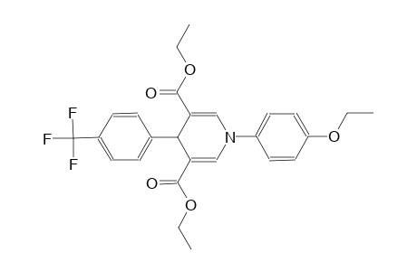 diethyl 1-(4-ethoxyphenyl)-4-[4-(trifluoromethyl)phenyl]-1,4-dihydro-3,5-pyridinedicarboxylate