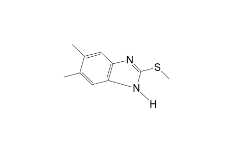 5,6-dimethyl-2-(methylthio)benzimidazole