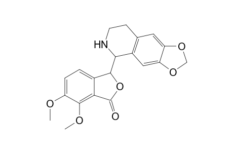 (+-)-.alpha.-Norhydrastine