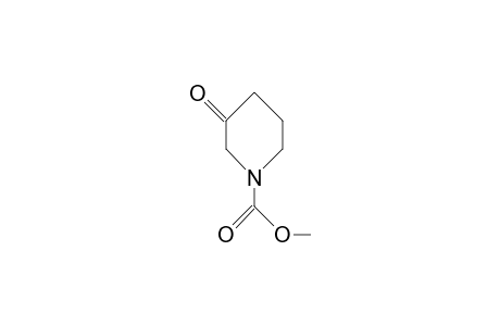 3-OXO-1-PIPERIDINECARBOXYLIC ACID, METHYL ESTER