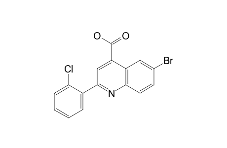 6-bromo-2-(o-chlorophenyl)cinchoninic acid