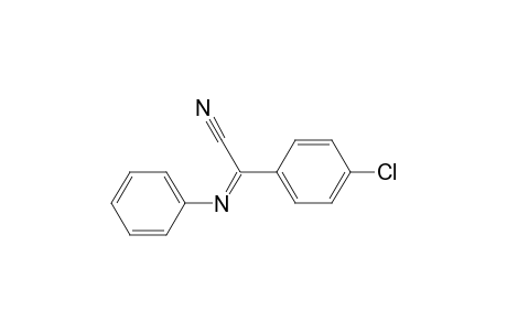 (p-chlorophenyl)(phenylimino)acetonitrile