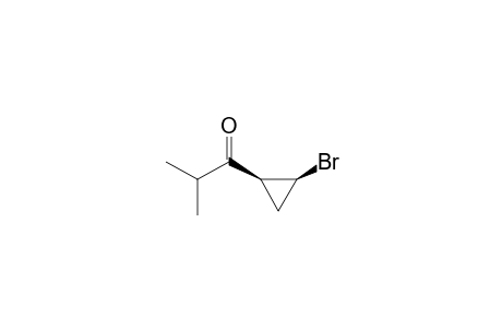 1-Propanone, 1-(2-bromocyclopropyl)-2-methyl-, cis-