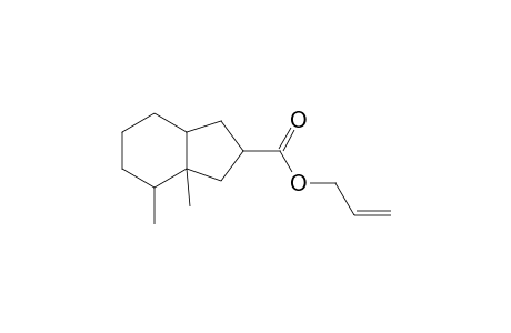 Prop-2-en-1-yl 5,6-dimethylbicyclo[4.3.0]nonan-8-carboxylate