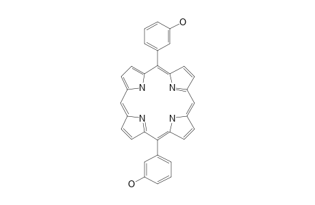 5,15-Bis(3-hydroxyphenyl)porphyrin