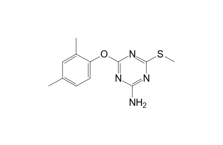 2-amino-4-(methylthio)-6-(2,4-xylyloxy)-s-triazine