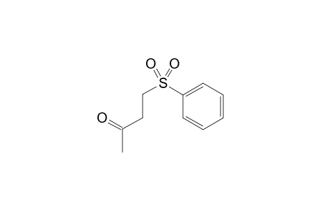 4-(phenylsulfonyl)butan-2-one