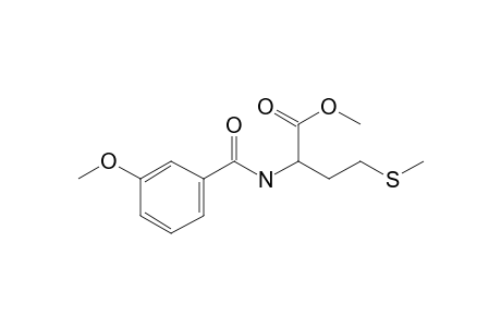 L-Methionine, N-(m-anisoyl)-, methyl ester