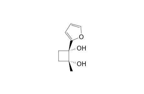 1-(2-Furyl)-2-methylcyclobutane-cis-1,2-diol