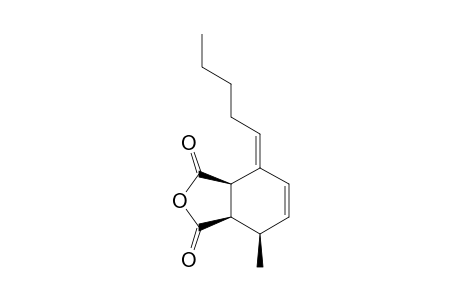 2-Methyl-5-pentylidene-8-oxacyclo[4.3.0]nonan-7,9-dione