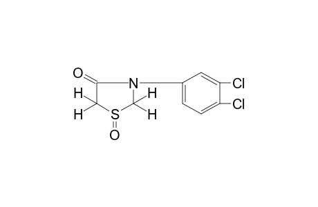 3-(3,4-DICHLOROPHENYL)-4-THIAZOLIDINONE, 1-OXIDE