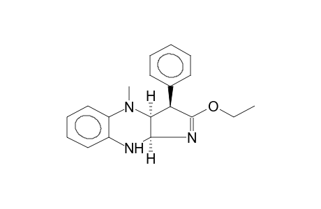 2-ETHOXY-4-METHYL-3-PHENYL-3A,4,9,9A-TETRAHYDRO-CIS-3H-PYRROLO[2,3-B]QUINOXALINE (ISOMER 2)