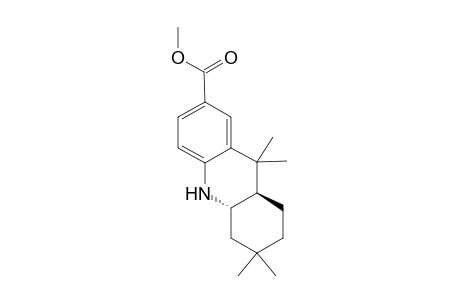 Methyl trans-3,3,9,9-Tetramethyl-7-nitro-1,2,3,4,4a,9,9a,10-octahydroacridine-7-carboxylate